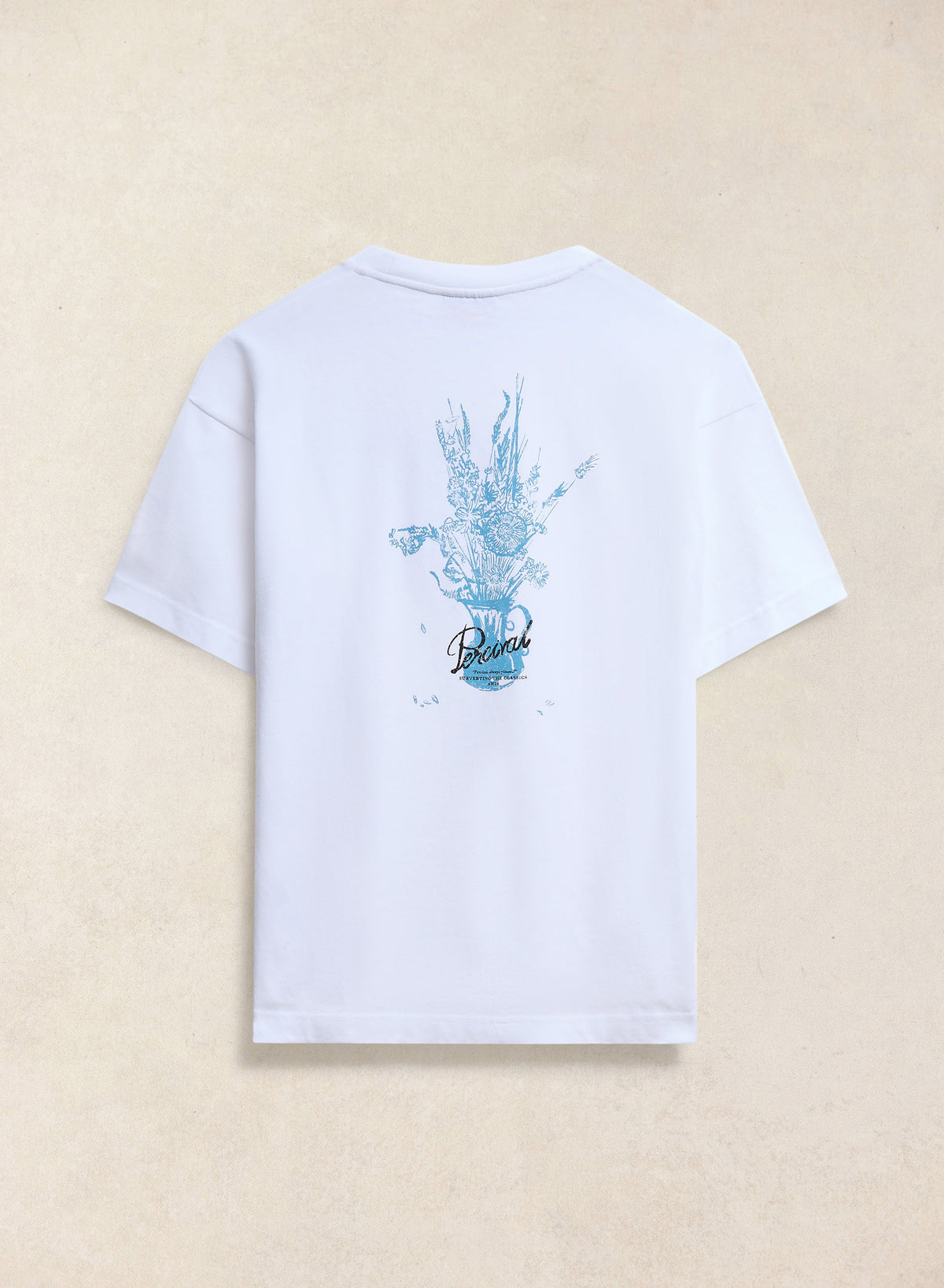Dawson Oversized T-Shirt - Organic Cotton - White - Percival