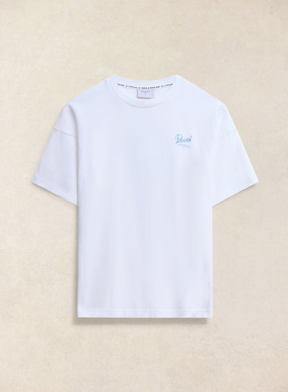 Dawson Oversized T-Shirt - Organic Cotton - White - Percival