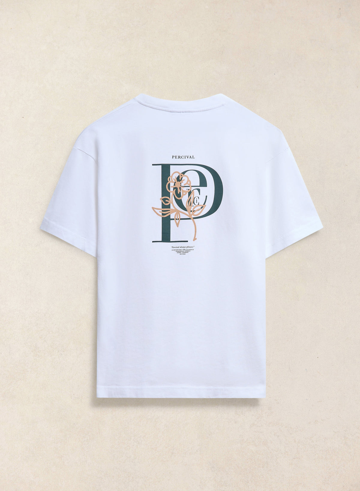 Earl Oversized T-Shirt - White Organic Cotton - Percival