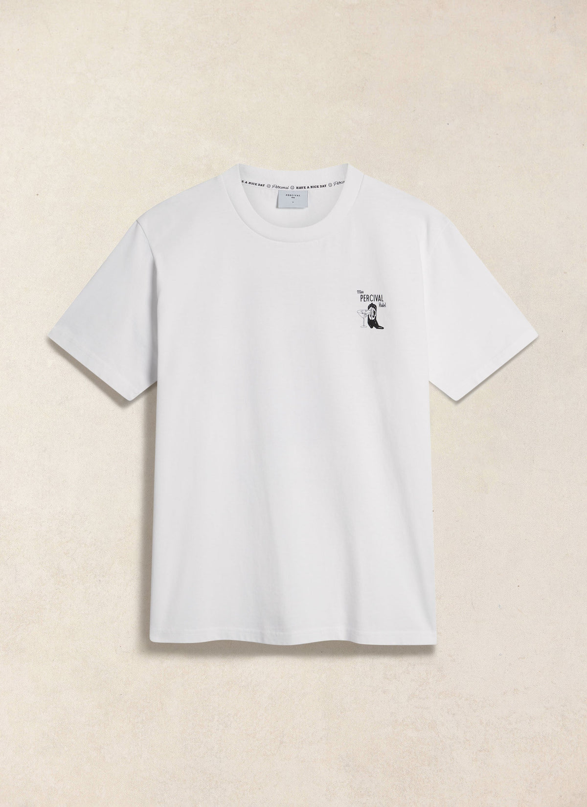 Men's Cowboy Boot T-Shirt - 100% Organic Cotton - White