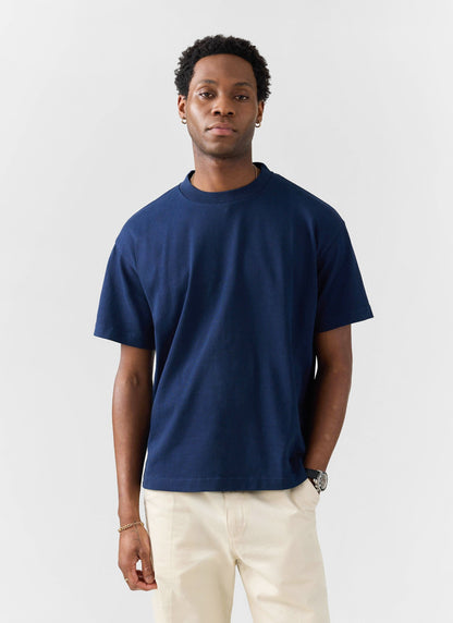 Men's Oversized T Shirts - 3 Pack - Cotton - White, Black & Navy