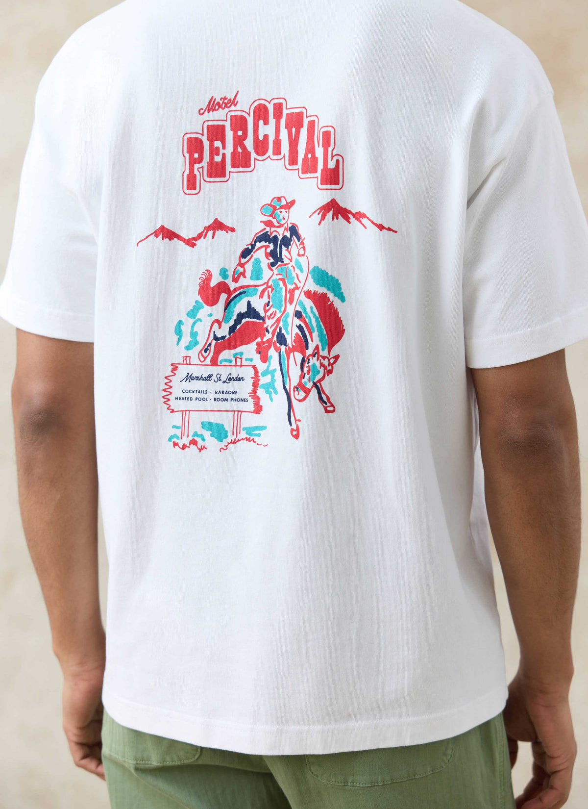 Men's Oversized T-Shirt: Dexter - Organic Cotton - White