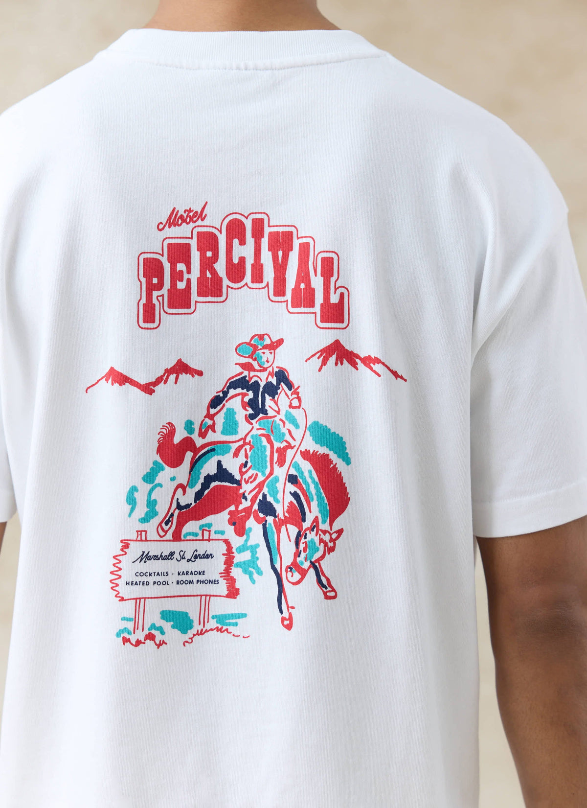 Men's Oversized T-Shirt: Dexter - Organic Cotton - White