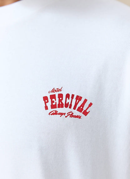Men's Oversized T-Shirt: Gordon - Organic Cotton - White