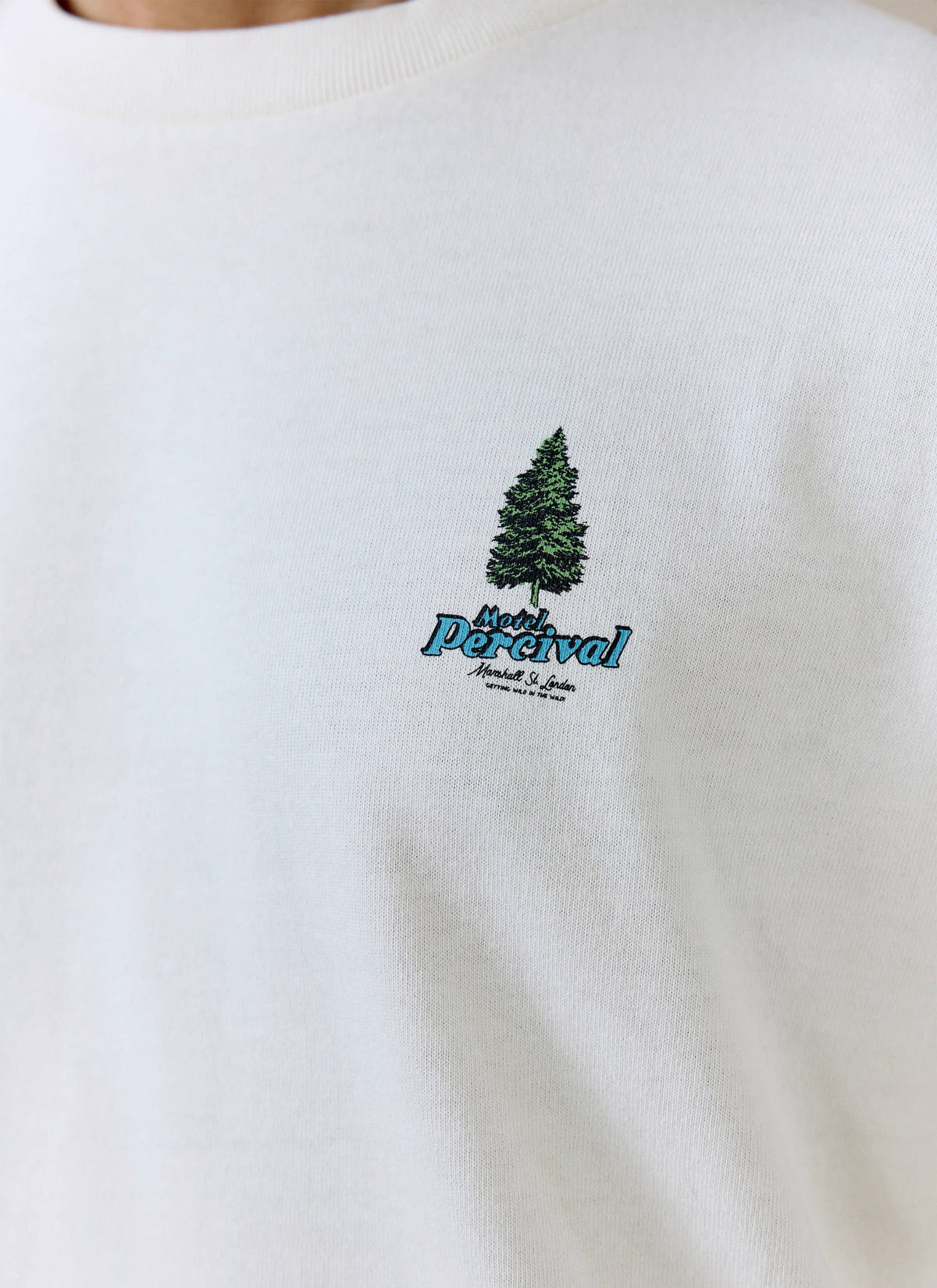 Men's Cream Oversized T Shirt - Arnold - Organic Cotton