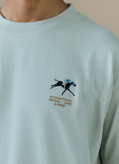 Men's Oversized T Shirt - Fair & Show - Cotton - Sage
