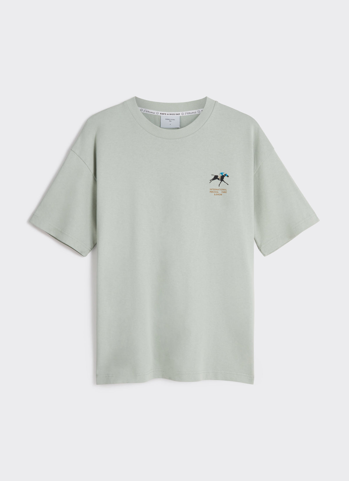 Men's Oversized T Shirt - Fair & Show - Cotton - Sage
