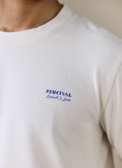 Men's Long Sleeve T Shirt - Fine Wines - Cotton - Cream
