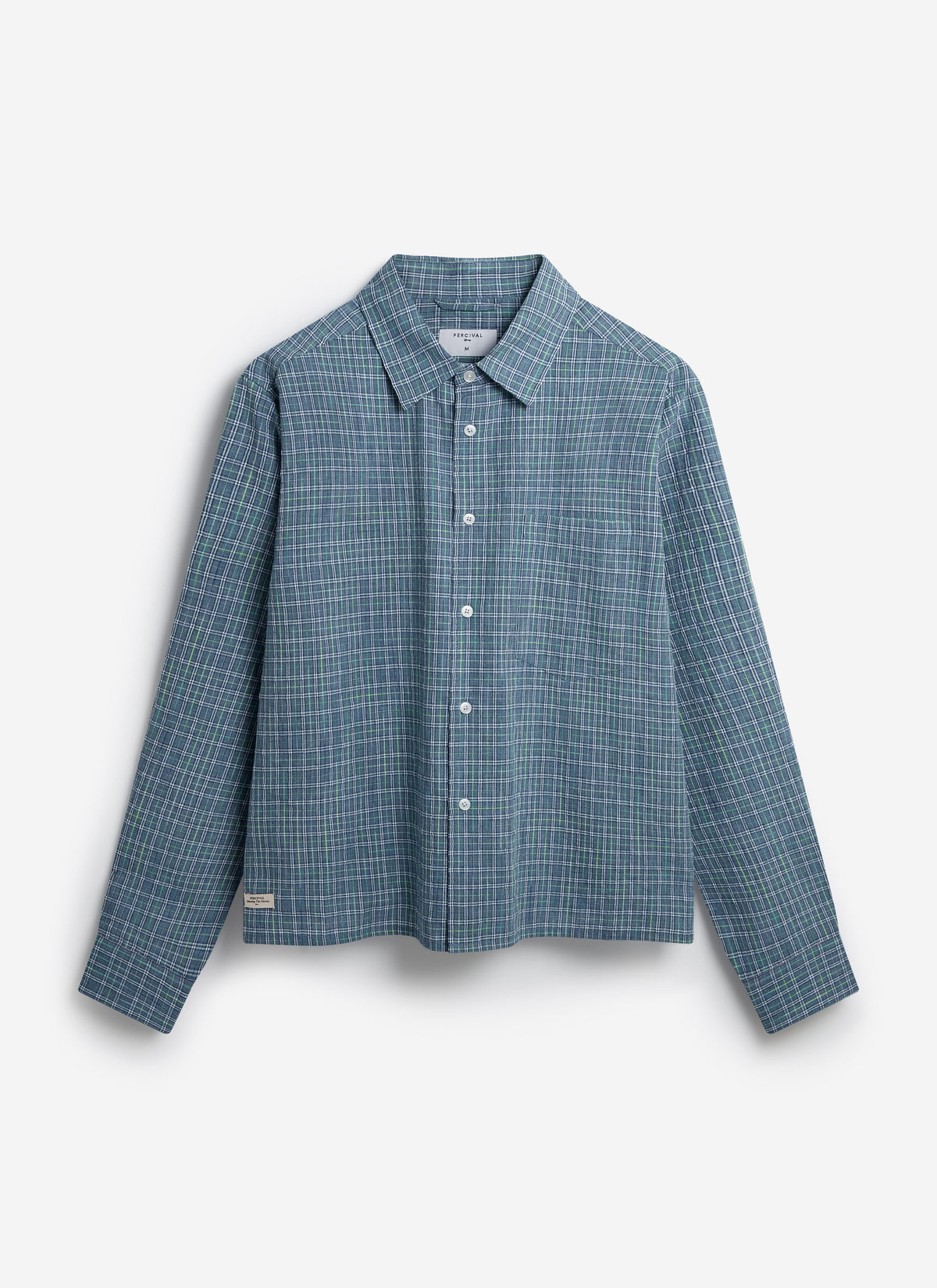 Men's Hinsley Checked Boxy Shirt - 100% Cotton