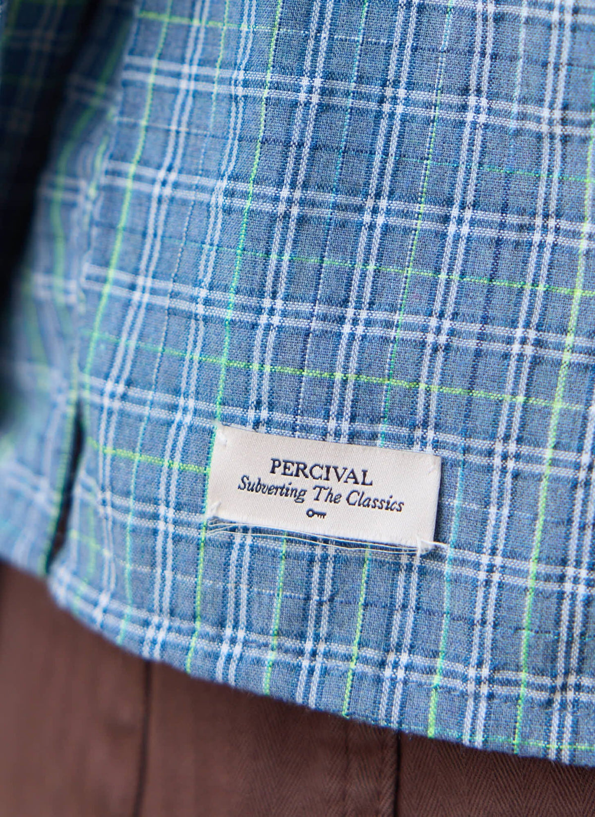 Men's Hinsley Checked Boxy Shirt - 100% Cotton