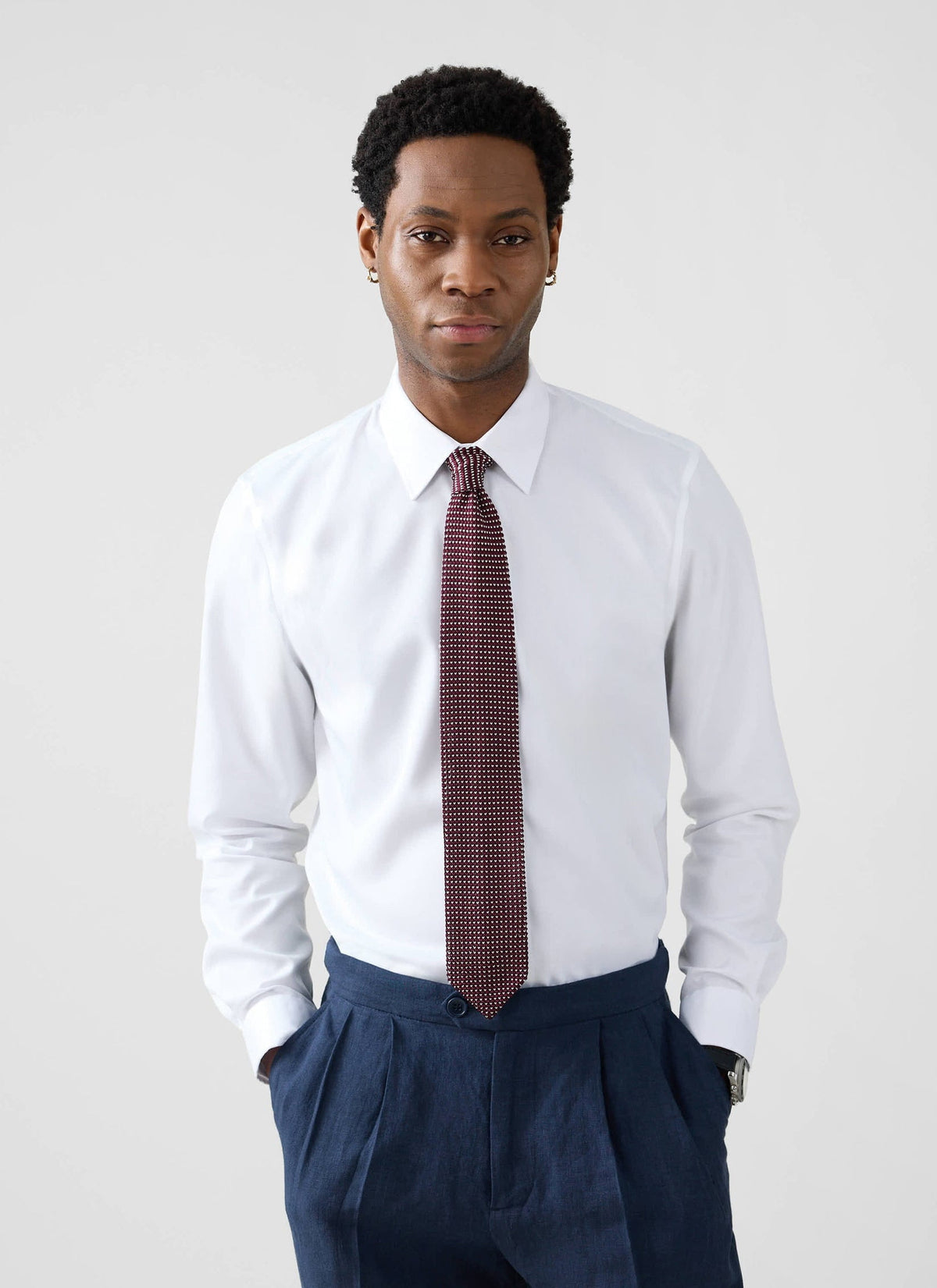 Formal Classic Shirt - Cotton Poplin - White