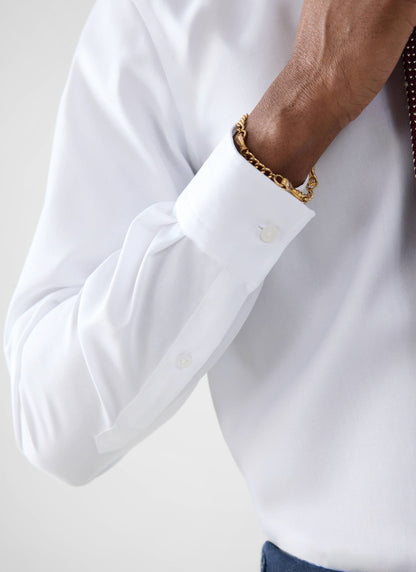 Formal Classic Shirt - Cotton Poplin - White