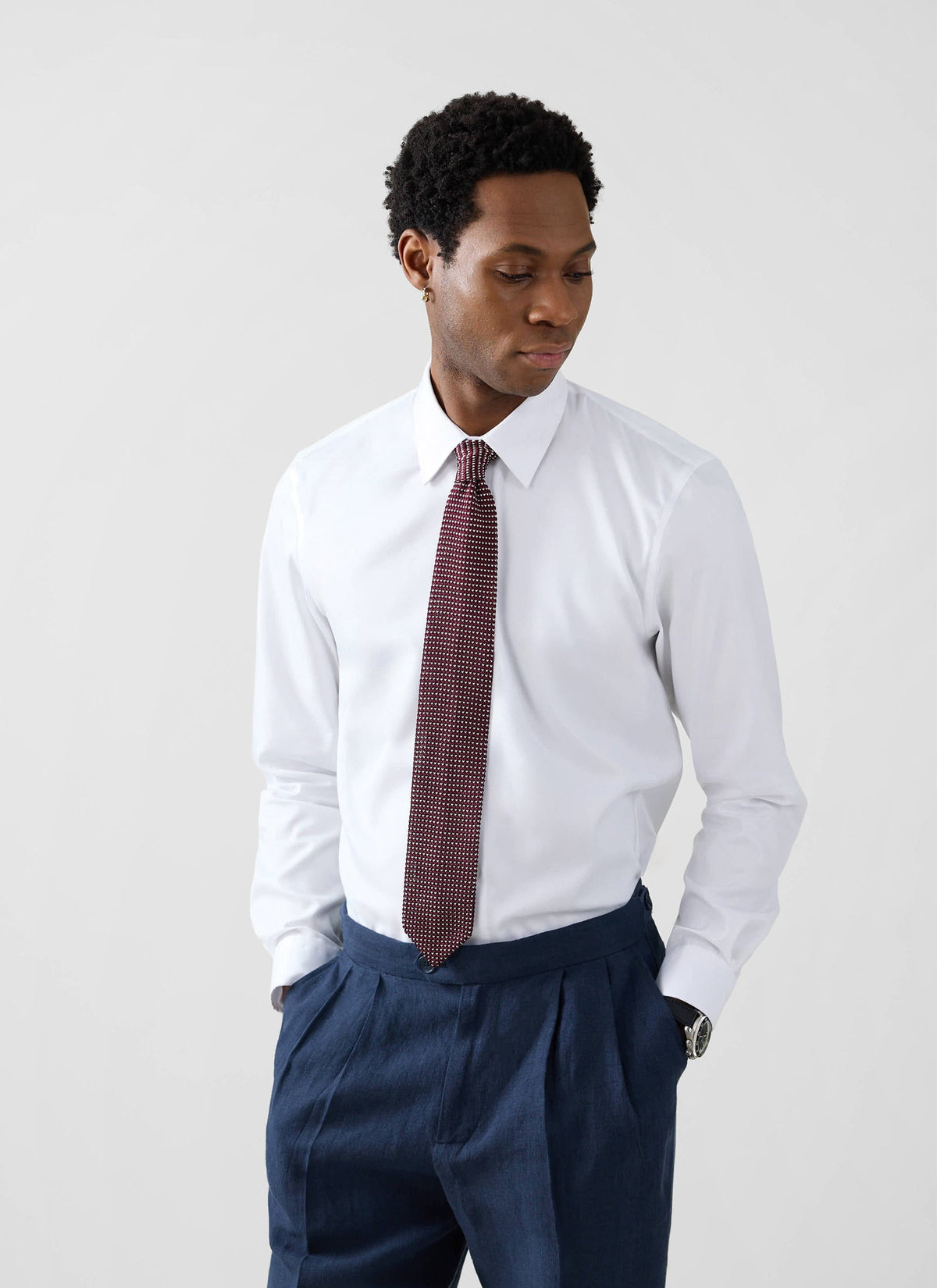 Formal Classic Shirt - Cotton Poplin - White
