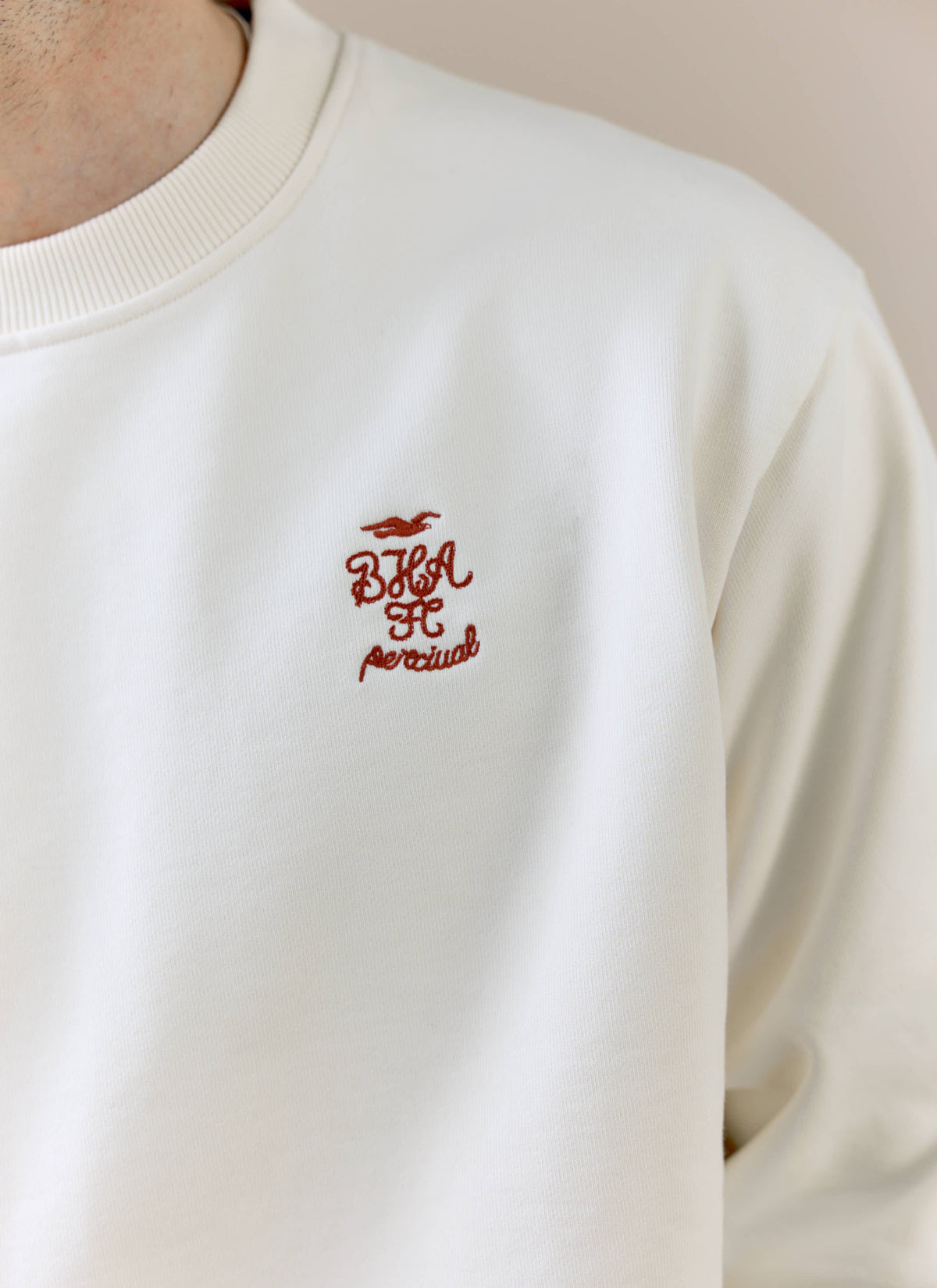 Men's Sweatshirt - Percival x Brighton & Hove Albion F.C. - Cream