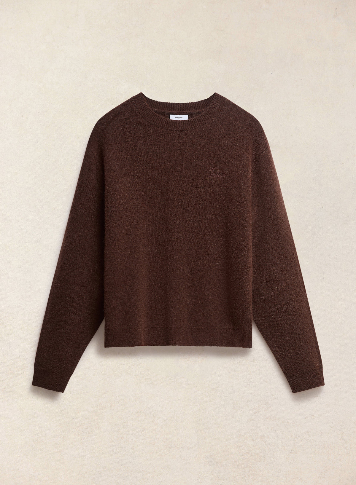 White Glove Mohair Jumper - Espresso Brown - Percival