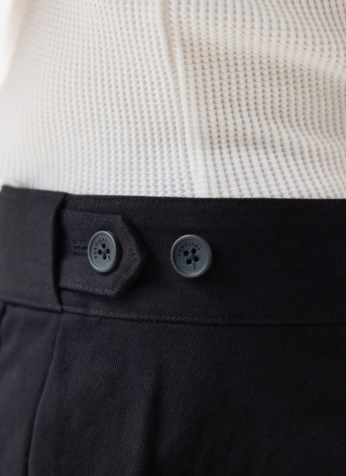 Men's Straight Leg Chino - Cotton - Black
