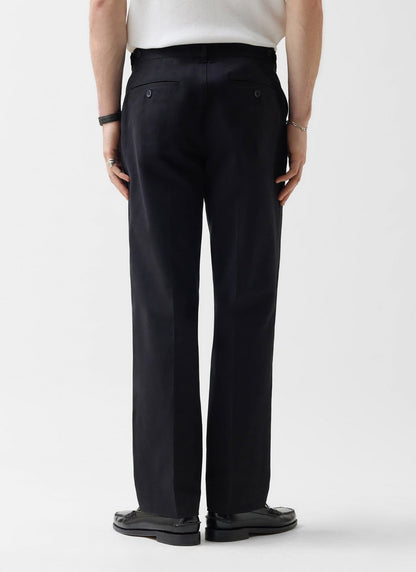 Men's Straight Leg Chino - Cotton - Black
