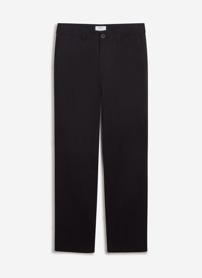Men's Straight Leg Chino - Cotton - Black