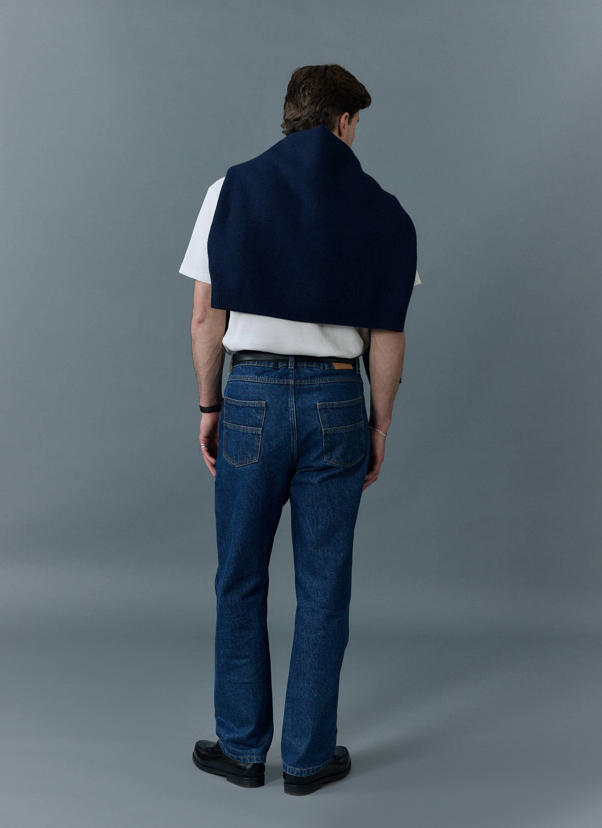 Men's Straight Leg Denim Jeans - BCI Cotton - Mid Wash