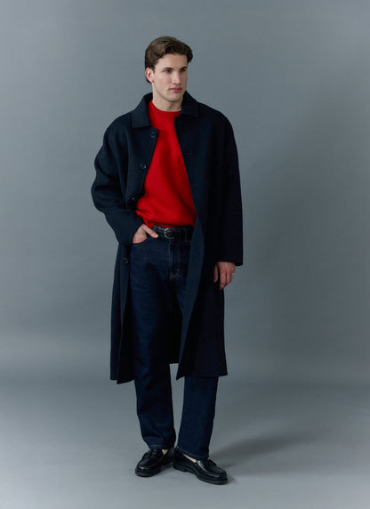 Men's Straight Leg Denim Jeans - BCI Cotton - Indigo Blue