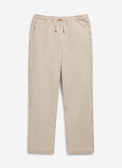 Sorrento Linen Trousers - Cotton Linen - Cream