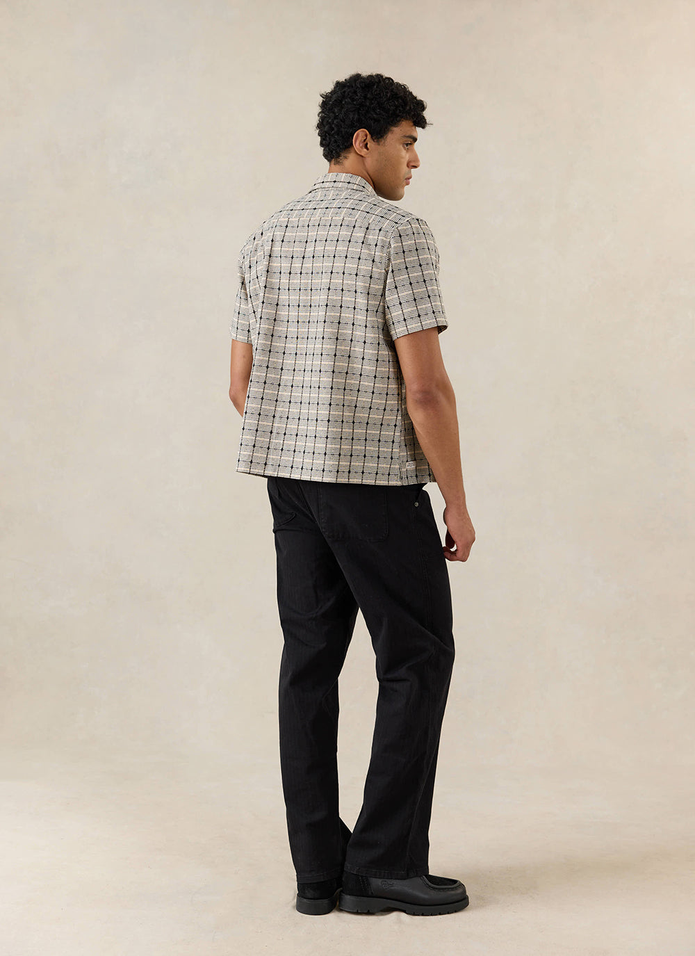 Men's Carpenter Trousers - Lungo - Cotton - Black - Percival