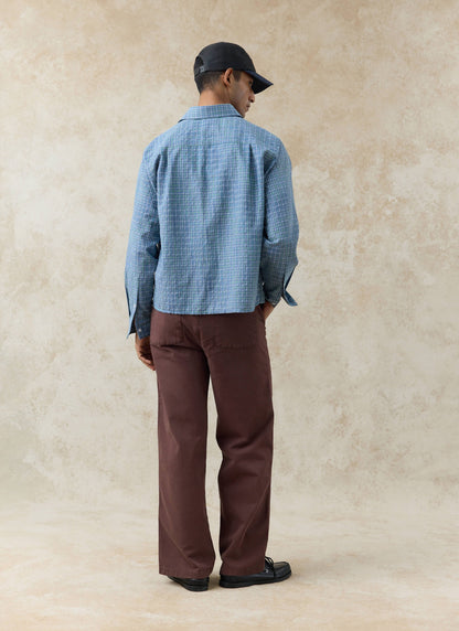Men's Carpenter Trousers - Cotton - Espresso Brown
