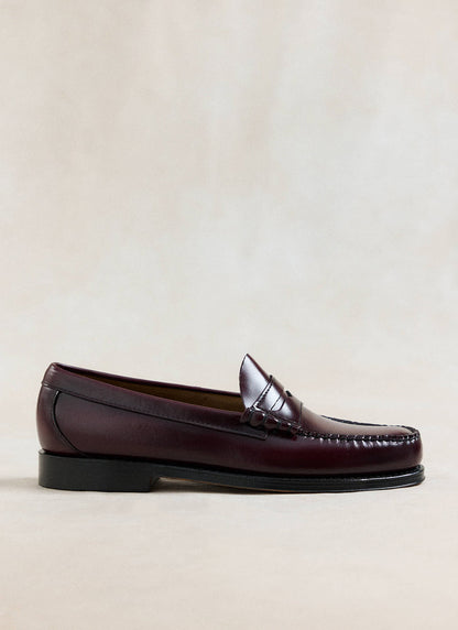 G.H. Bass Weejun Larson Penny Loafers - Wine Leather - Percival