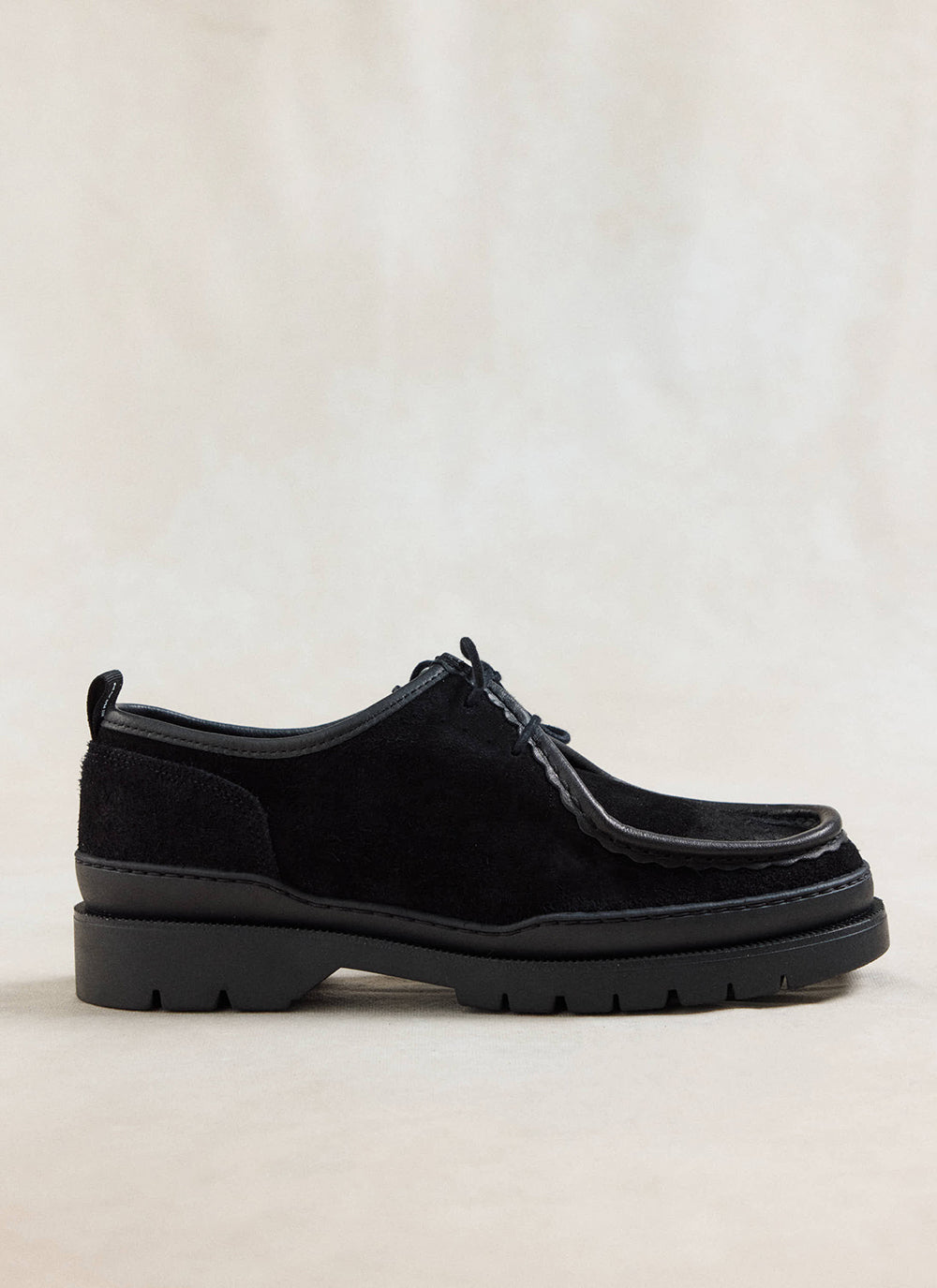 Kleman Major VP Oak 2 Moc Toe Shoes - Black Suede - Percival