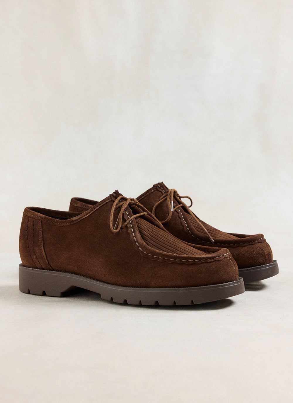 Kleman Padrini V Cord Shoes - Brown Suede - Percival