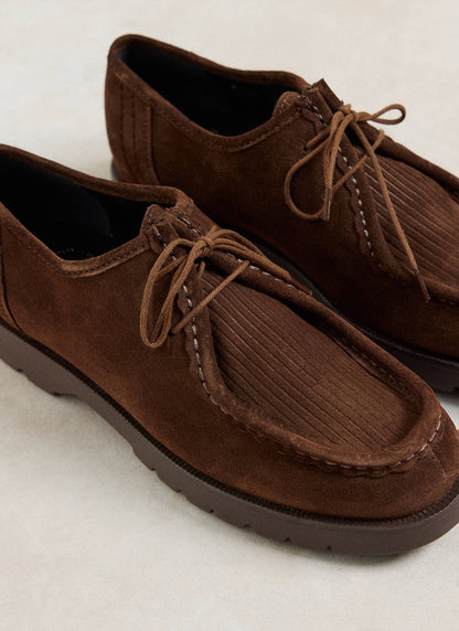 Kleman Padrini V Cord Shoes - Brown Suede - Percival
