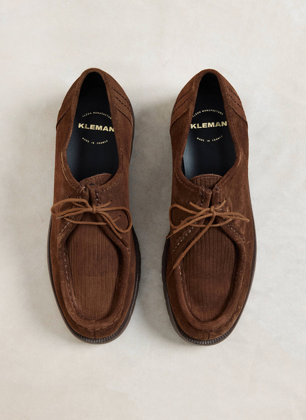 Kleman Padrini V Cord Shoes - Brown Suede - Percival