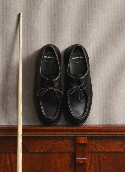 Men's Kleman Padror Shoe - Lug Sole Derby - Black