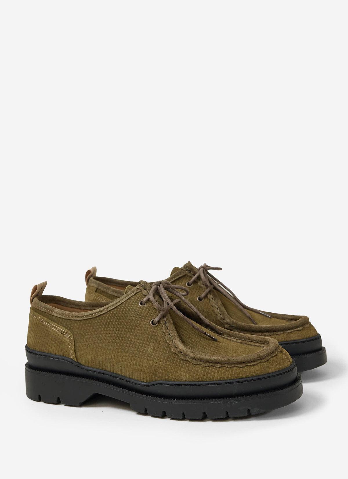 Kleman - Major V Cord Shoe - Khaki