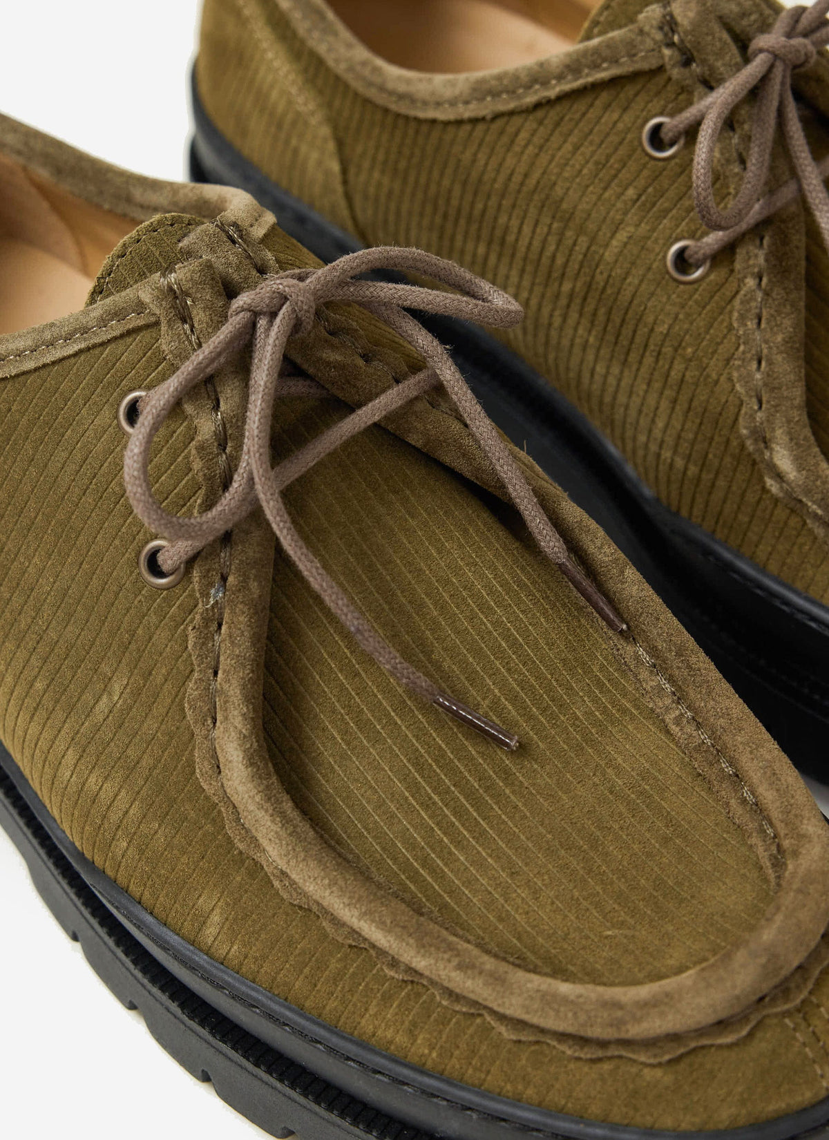 Kleman - Major V Cord Shoe - Khaki