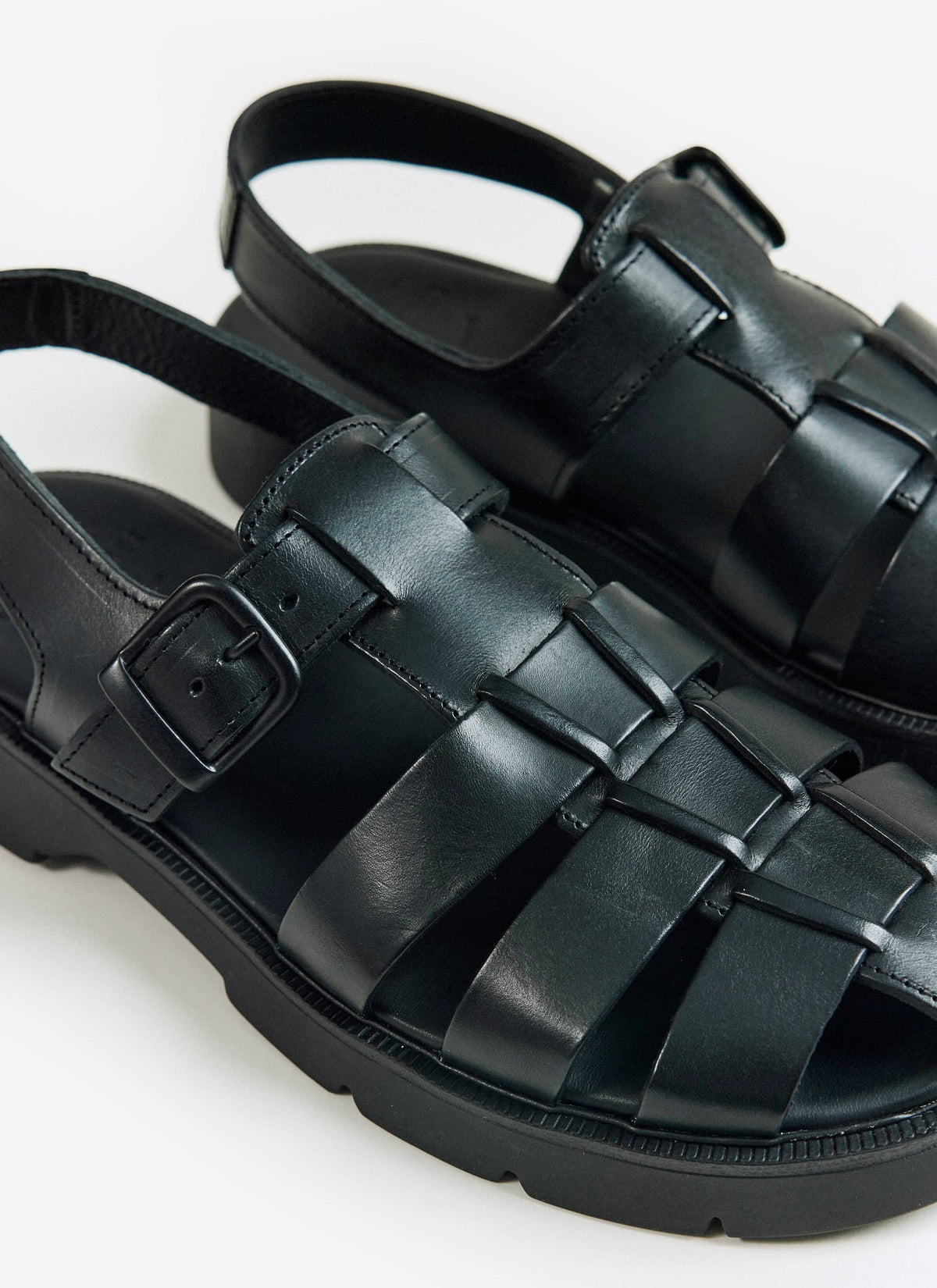 Men's Fisherman Sandals - Kleman Babord VGT Black