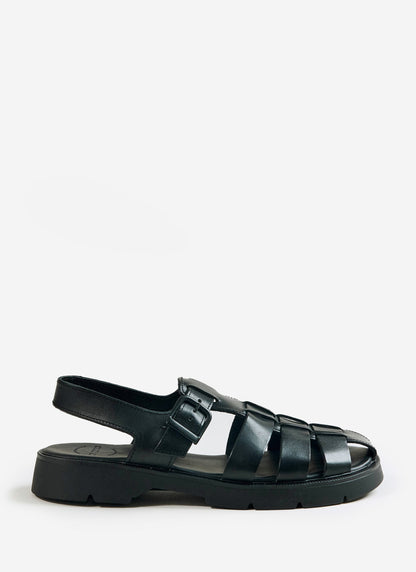 Men's Fisherman Sandals - Kleman Babord VGT Black
