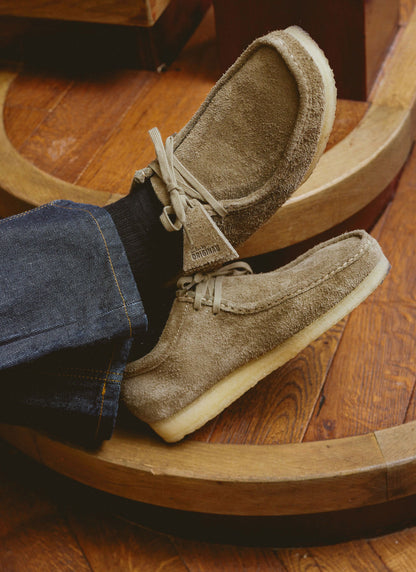 Clarks Suede Wallabee - Smoke Grey - Percival