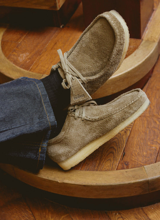 Clarks Suede Wallabee - Smoke Grey - Percival