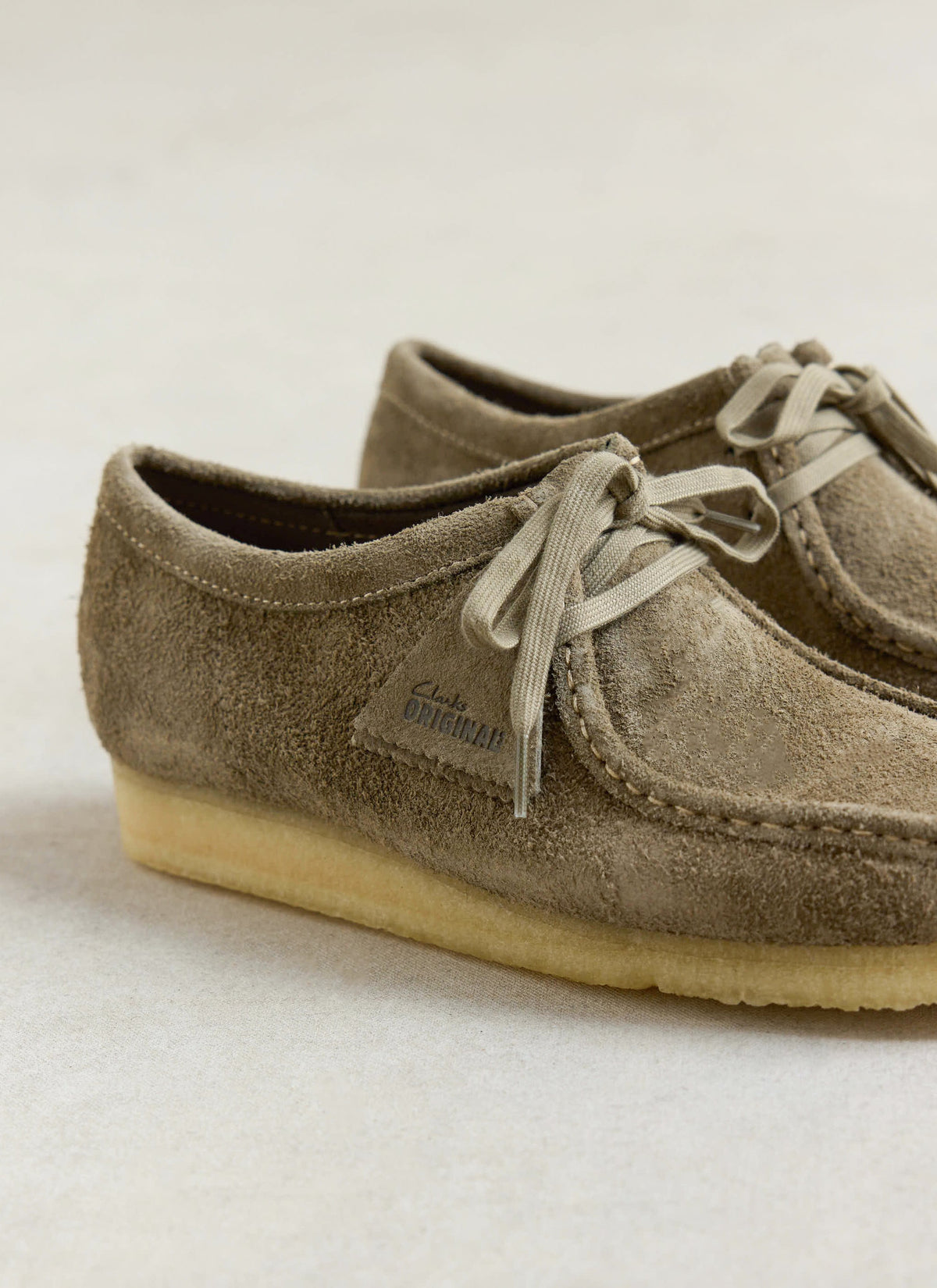 Clarks Suede Wallabee - Smoke Grey - Percival