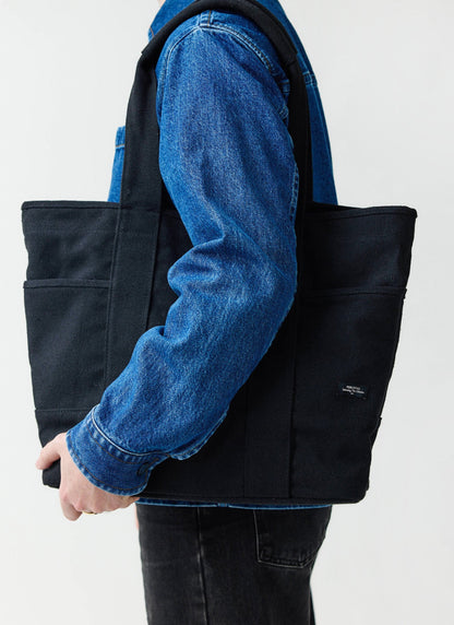 Tote Bag - Cotton Canvas - Black