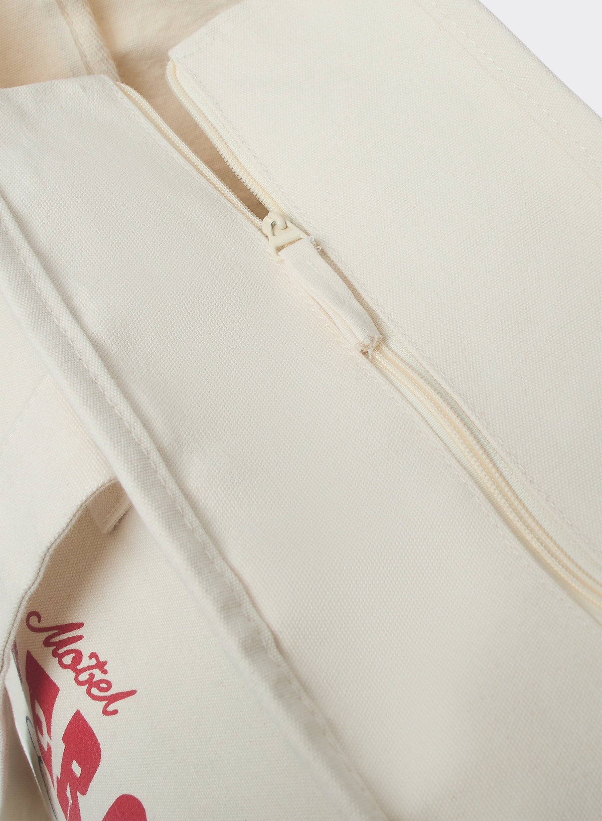 Unisex Large Shopper Tote Bag - Cream Cotton Tote