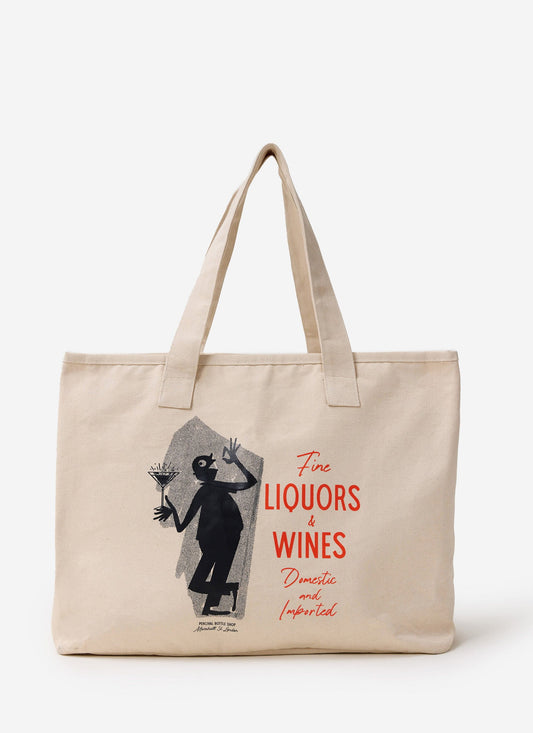 Carlo Mixologist Tote Bag - Cotton - Cream