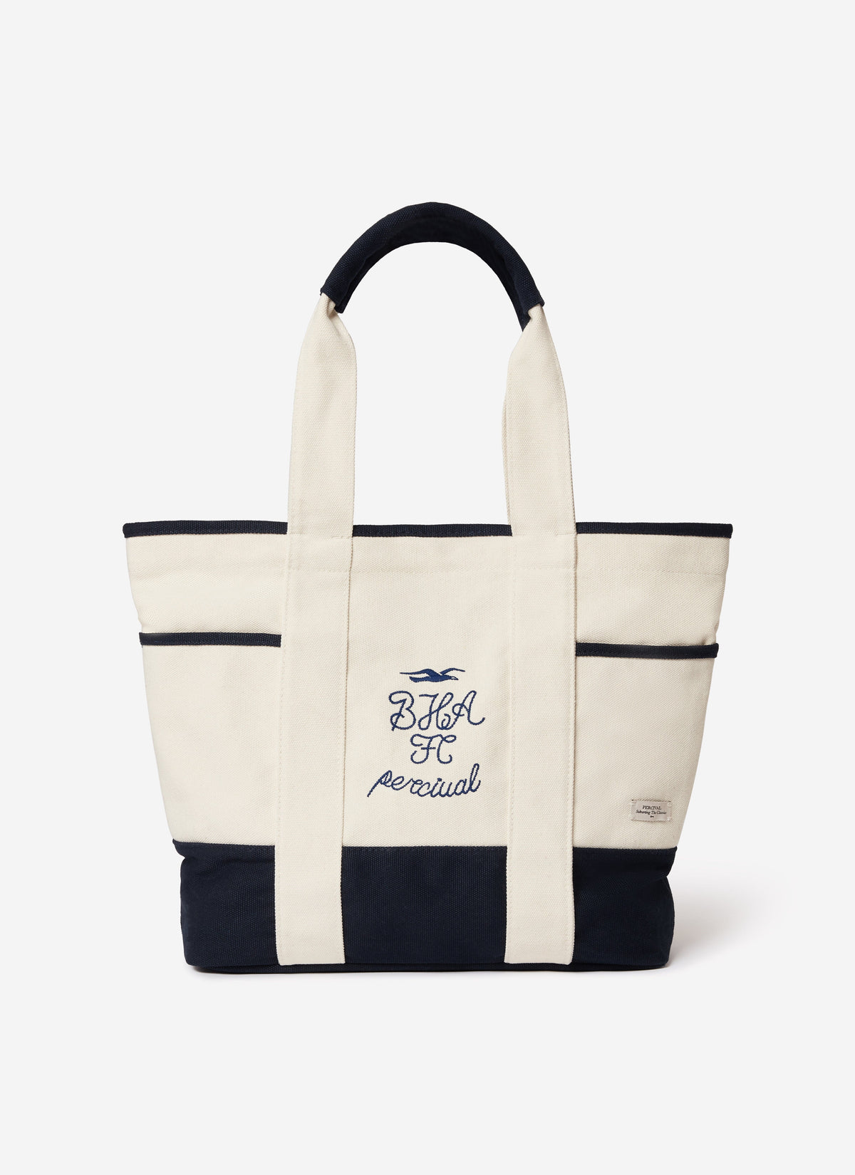 Tote Bag - Brighton & Hove Albion F.C. x Percival - Cream Navy