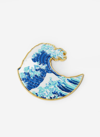 Percival Wave Pin Badges - Multi