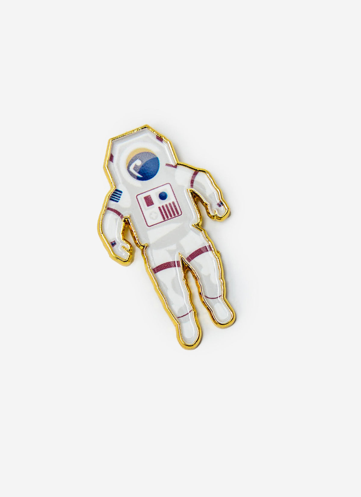 Percival Spaceman Pin Badges - Multi