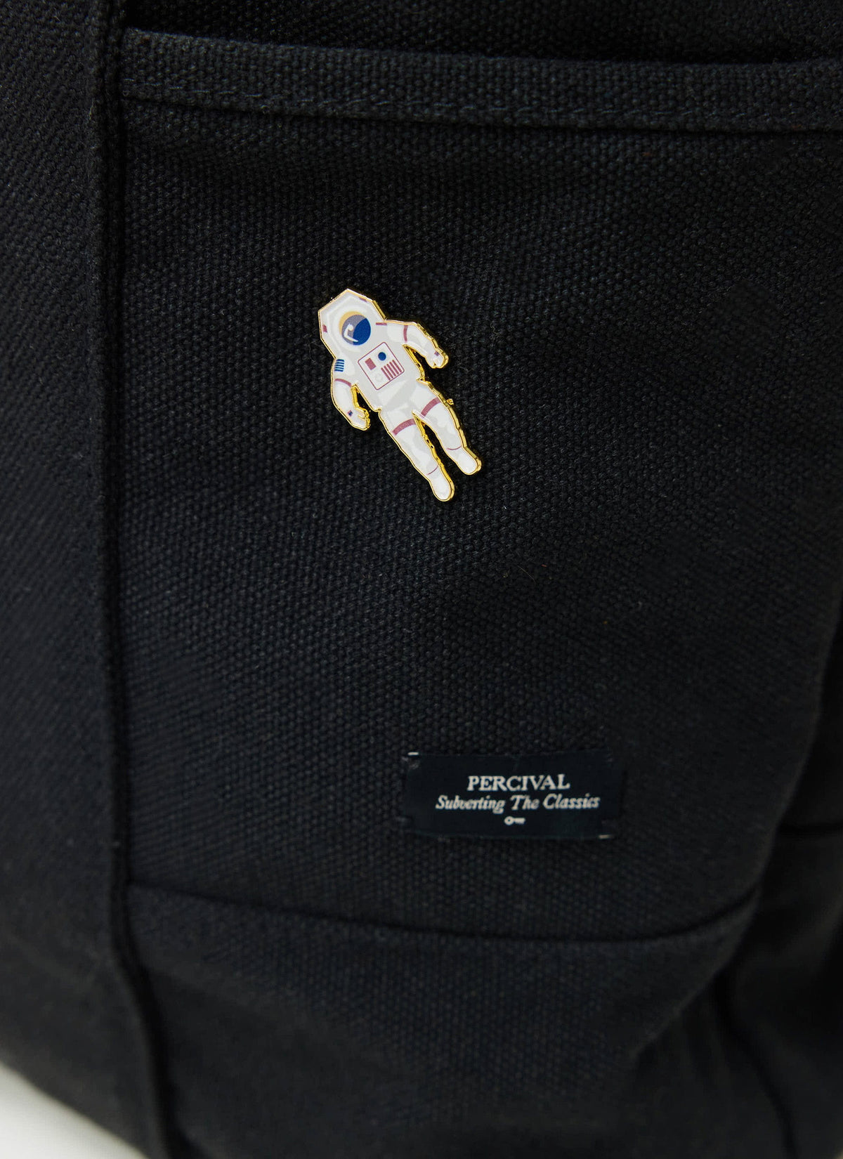 Percival Spaceman Pin Badges - Multi