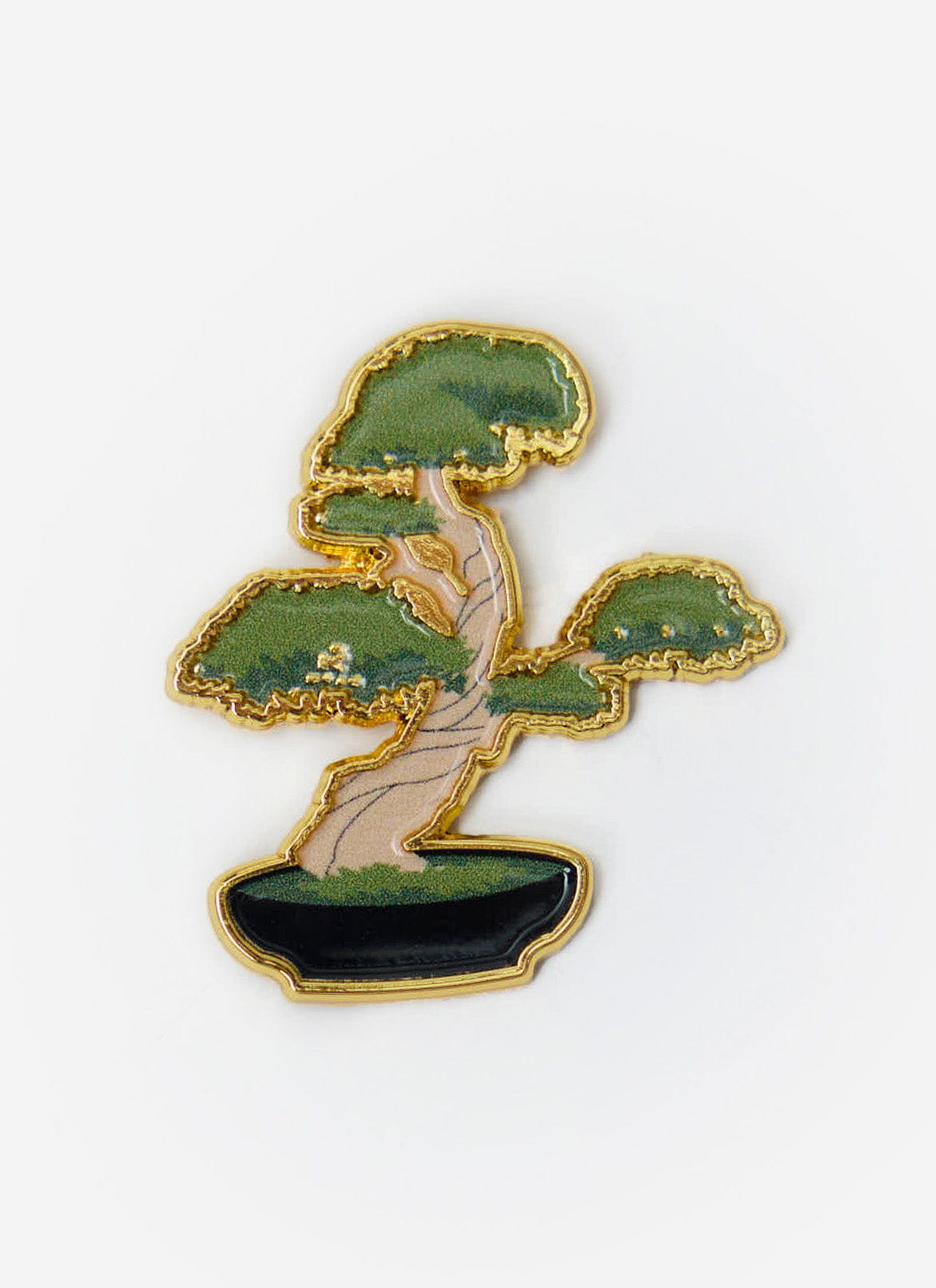 Percival Bonsai Pin Badges - Multi
