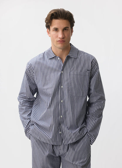 Pyjama Top - Cotton - Blue