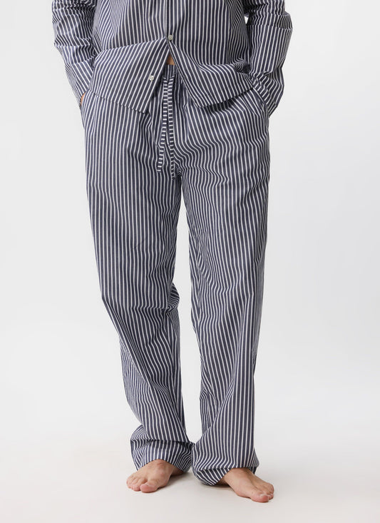 Pyjama Bottoms - Cotton - Blue